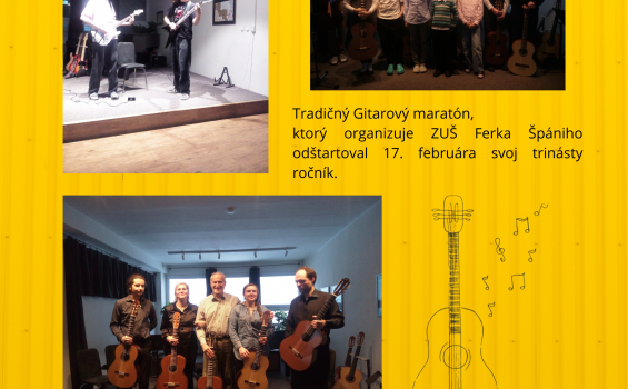 Gitarovy maraton XIII.rocnik uspesne za nami