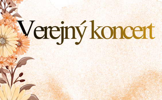 Verejny koncert november 2025