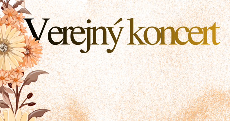 Verejny koncert november 2025
