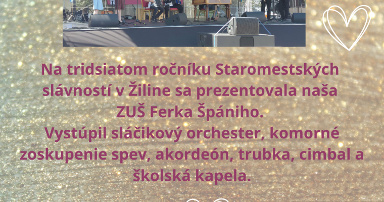 ZUS n a Staromestskych slavnostiach